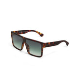 Okkia TOKYO Zonnebril, Classic Havana - Green gradient