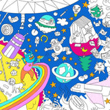 OMY Grote Kleurposter 70 x 100 cm, Kosmos