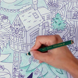 OMY Grote Kleurposter 70 x 100 cm, Magic Tree