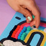 OMY Pompon Knutselset, Rainbow