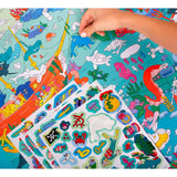 OMY Reuzenposter met stickers 70x100cm, OCEAAN