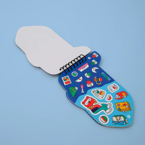 OMY Sticker Doeboek, Vroom