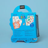 OMY SUPER COLORING Kleurboek met Stickers, Dino