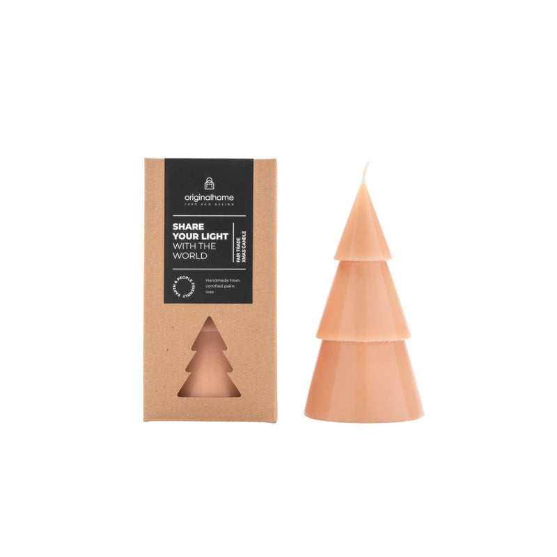 Original Home Kaars Xmas Tree, Peach