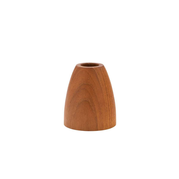 Original Home Kaarsenhouder van gerecycleerd hout, Conical