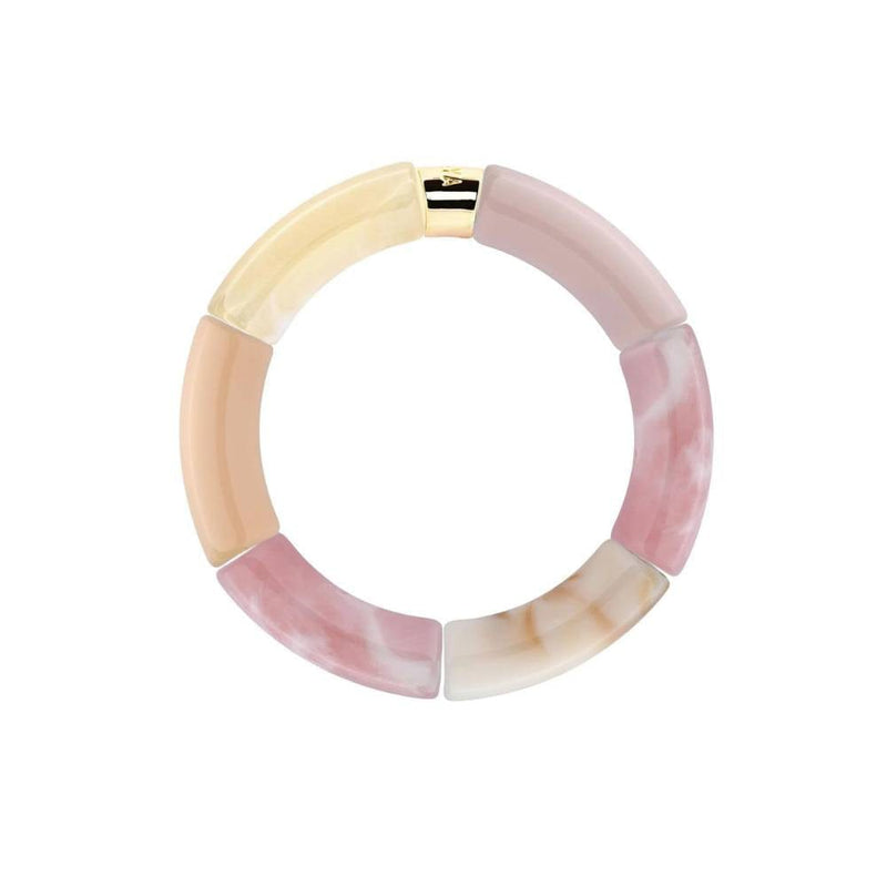 Parabaya PIPOCA Armband - La vie en rose, Rosa Rosa 2