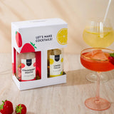 Pineut DIY Giftset van 2 Cocktails, Strawberry Mojito & Limoncello