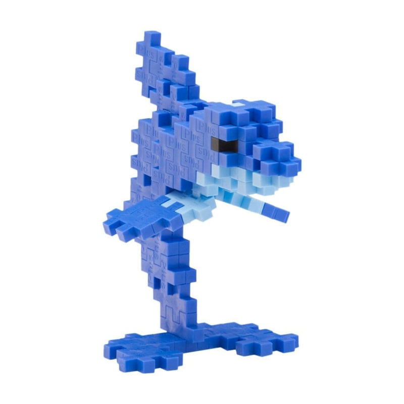 Plus-Plus 100 delige Bouwset in tube, Dolfijn