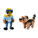 Plus-Plus 100 delige Bouwset in tube, Politie