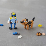 Plus-Plus 100 delige Bouwset in tube, Politie