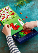 Plus-Plus ACTIVITY PAD Bouwstenen voor 2D Puzzelen op Nummer & 3D Figuren, Dinosaurs