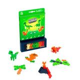 Plus-Plus ACTIVITY PAD Bouwstenen voor 2D Puzzelen op Nummer & 3D Figuren, Dinosaurs
