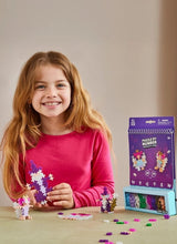 Plus-Plus ACTIVITY PAD Bouwstenen voor 2D Puzzelen op Nummer & 3D Figuren, Enchanted Forest