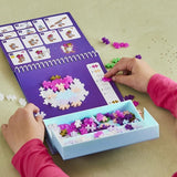 Plus-Plus ACTIVITY PAD Bouwstenen voor 2D Puzzelen op Nummer & 3D Figuren, Enchanted Forest