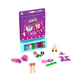 Plus-Plus ACTIVITY PAD Bouwstenen voor 2D Puzzelen op Nummer & 3D Figuren, Enchanted Forest