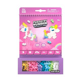 Plus-Plus ACTIVITY PAD Bouwstenen voor 2D Puzzelen op Nummer & 3D Figuren, Fairytale