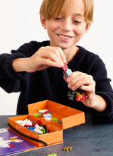 Plus-Plus ACTIVITY PAD Bouwstenen voor 2D Puzzelen op Nummer & 3D Figuren, Ruimte
