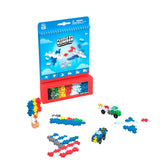 Plus-Plus ACTIVITY PAD Bouwstenen voor 2D Puzzelen op Nummer & 3D Figuren, Transportation