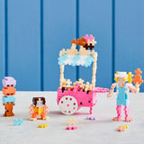Plus-Plus LEARN TO BUILD Bouwset van 285 stuks, Ice Cream Shop