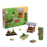 Plus-Plus LEARN TO BUILD Bouwset van 600 stuks met 2 bouwplaten, Flower Shop
