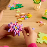 Plus-Plus LEARN TO BUILD Bouwset van 600 stuks met 2 bouwplaten, Flower Shop