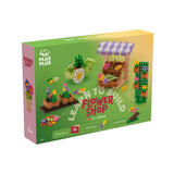 Plus-Plus LEARN TO BUILD Bouwset van 600 stuks met 2 bouwplaten, Flower Shop