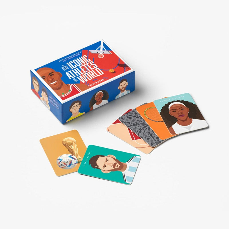 Printworks MEMORY GAME Iconic Athletes