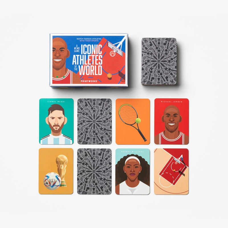 Printworks MEMORY GAME Iconic Athletes