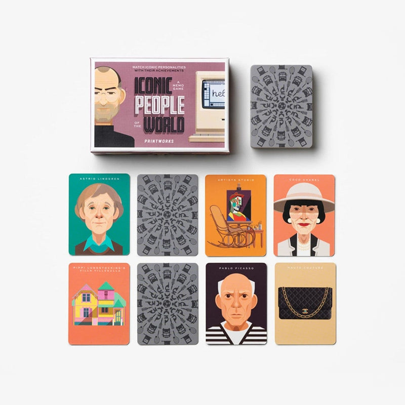 Printworks MEMORY GAME Iconic People