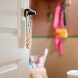 Puki Wuki Dubbelzijdige Deurhanger Work - Chill, Wit & Roze