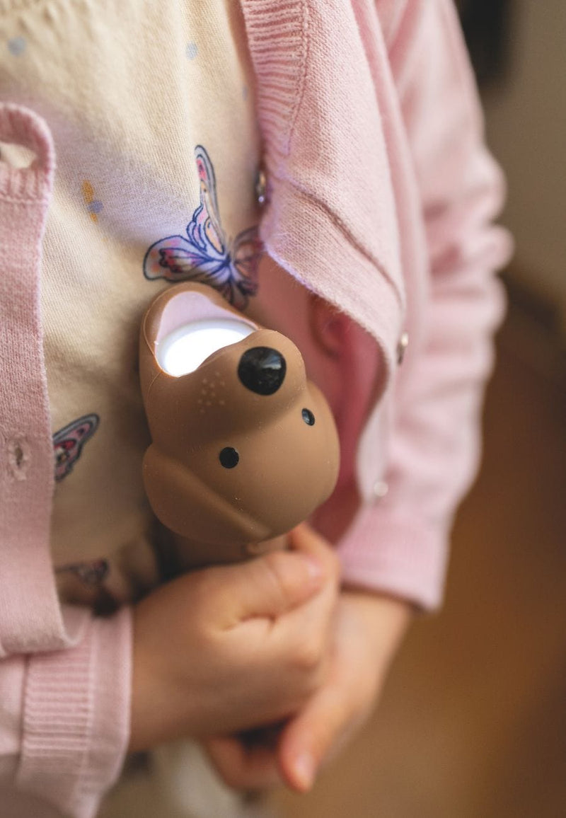 Rabbit & Friends Siliconen oplaadbare Zaklamp voor kinderen, Buddy