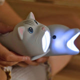 Rabbit & Friends Siliconen oplaadbare Zaklamp voor kinderen, Cat Mimi