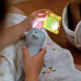 Rabbit & Friends Siliconen oplaadbare Zaklamp voor kinderen, Cat Mimi