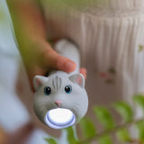 Rabbit & Friends Siliconen oplaadbare Zaklamp voor kinderen, Cat Mimi