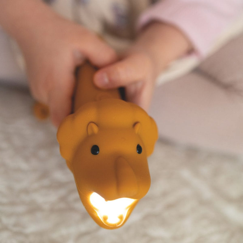 Rabbit & Friends Siliconen oplaadbare Zaklamp voor kinderen, Leo