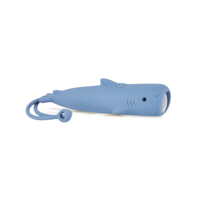 Rabbit & Friends Siliconen oplaadbare Zaklamp voor kinderen, Sharky