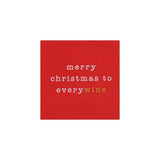 Räder Papieren Cocktail Kerstservetten, Merry Christmas to Everywine