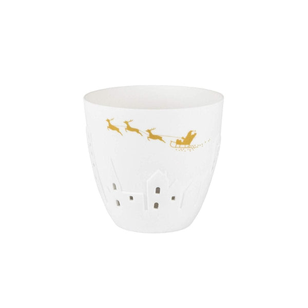 Räder POETRY Grote Theelichthouder, Kerstman