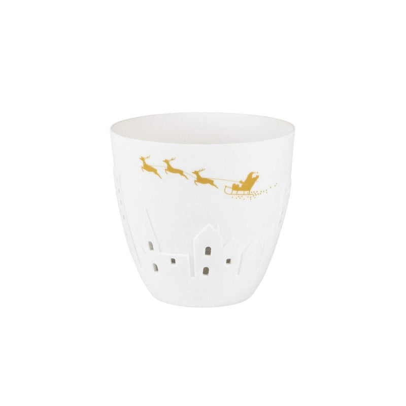 Räder POETRY Grote Theelichthouder, Kerstman