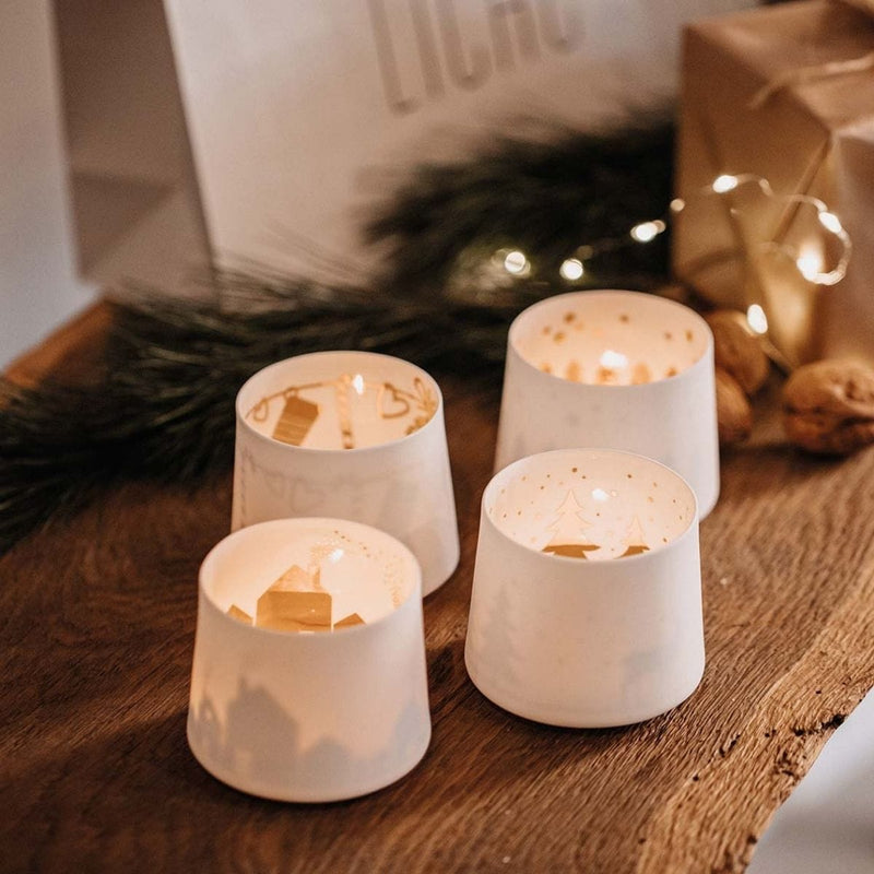 Räder SHADOW PLAY Theelichthouder, Ree en Hert