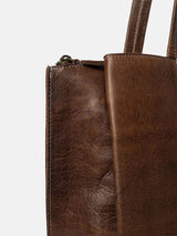 RE:DESIGNED ELIANA Lederen Laptoptas/Workbag, Woodsmoke