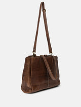 RE:DESIGNED ELIANA Lederen Laptoptas/Workbag, Woodsmoke