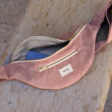 Recitem NINA UNI Ribfluwelen Heuptas, Oud Roze