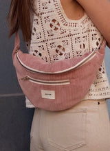 Recitem NINA UNI Ribfluwelen Heuptas, Oud Roze