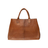 ReDesigned FAFALI Lederen Handtas, Walnut