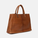 ReDesigned FAFALI Lederen Handtas, Walnut