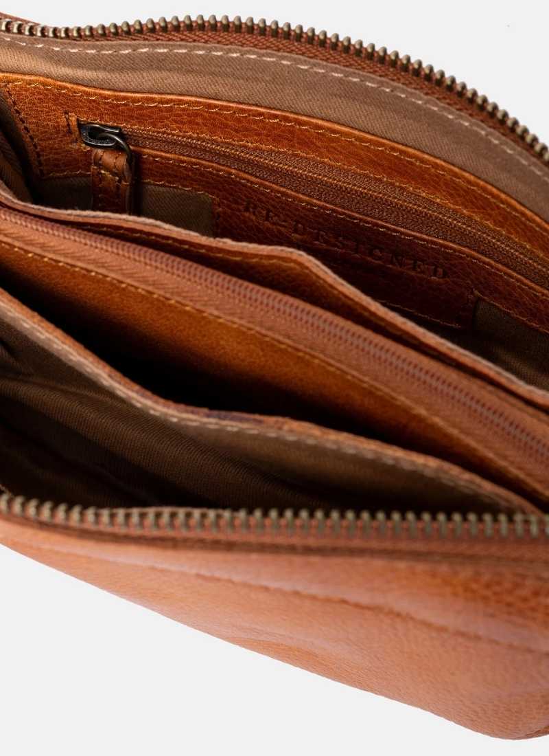 ReDesigned LISA URBAN Lederen Schoudertas, Burned Tan