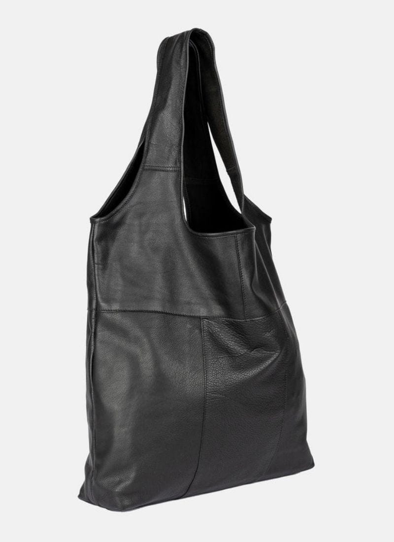 ReDesigned LYRA URBAN Lederen Totebag, Black
