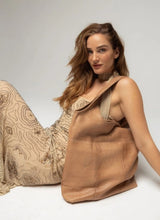 ReDesigned LYRA URBAN Lederen Totebag, Taupe