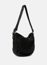 ReDesigned MELLE Lederen Schoudertas, Black